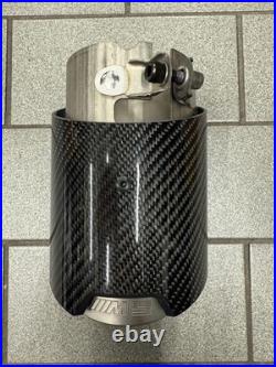 BMW Genuine M Performance Exhaust System Trim Carbon Titanium 18305B35D87