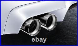 BMW Genuine M Performance Exhaust Tail Pipe Trim Titanium Tailpipe 18302348836