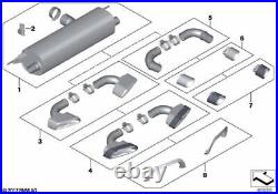 BMW Genuine M Performance Exhaust Tailpipes Set Fits G30 G31 18302414880 BMW Genuine M Performance Exhaust Tailpipes Set Fits G30 G31 18302414880