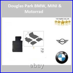 BMW Genuine M Performance Floor Mats (RHD) 1/2 Series F70 F74. 51475B4D3A4