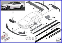 BMW Genuine M Performance Front Attachment Carbon Fits F80 F80 LCI 51192410360 BMW Genuine M Performance Front Attachment Carbon Fits F80 F80 LCI 51192410360