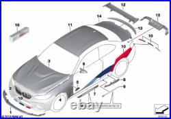 BMW Genuine M Performance Front Attachment Carbon Fits F87 LCI 51192449476