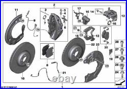 BMW Genuine M Performance Front Brake Disc 2 Pieces 34106887657 34106887658 BMW Genuine M Performance Front Brake Disc 2 Pieces 34106887657 34106887658