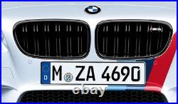 BMW Genuine M Performance Front Left Grille Trim Gloss Black Finish 51712352807