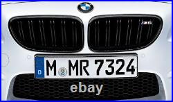 BMW Genuine M Performance Front Left Grille Trim Gloss Black Finish 51712352809