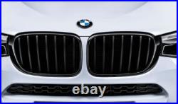 BMW Genuine M Performance Front Left Ornamental Grille Gloss Black 51712337762 BMW Genuine M Performance Front Left Ornamental Grille Gloss Black 51712337762