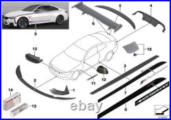 BMW Genuine M Performance Front Left Ornamental Grille Gloss Black 51712352813 BMW Genuine M Performance Front Left Ornamental Grille Gloss Black 51712352813