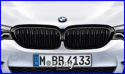 BMW Genuine M Performance Front Left Ornamental Grille Gloss Black 51719626587