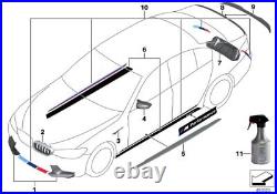 BMW Genuine M Performance Front Radiator Kidney Grille Left N/S Side 51712447091