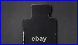 BMW Genuine M Performance Front Rear Floor Mats Set 4 Pieces RHD 51472465743