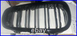 BMW Genuine M Performance Front Right Grille Trim Gloss Black 51712355448