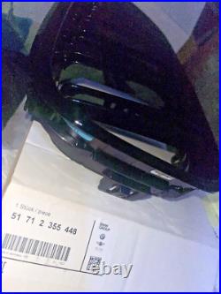 BMW Genuine M Performance Front Right Grille Trim Gloss Black 51712355448