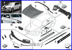 BMW Genuine M Performance Front Splitter Attachment Black Matt 51192220959