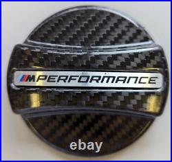 BMW Genuine M Performance Fuel Tank Filler Cap Cover Carbon