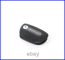 BMW Genuine M Performance Key Fob With Black Alcantara Case BMW Genuine M Performance Key Fob With Black Alcantara Case
