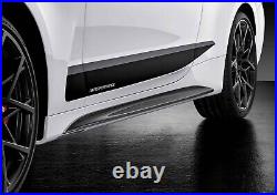 BMW Genuine M Performance Left/Right Side Sill Attachment Carbon51192473037 +038
