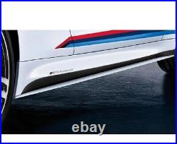 BMW Genuine M Performance Left Side Skirt Extension Black Matt 51192350719 BMW Genuine M Performance Left Side Skirt Extension Black Matt 51192350719
