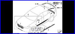 BMW Genuine M Performance Left Sill Attachment Part Carbon Fits G06 51192469973