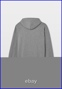 BMW Genuine M Performance Logo Sweatshirt Hoodie Unisex Long Sleeved in Grey
