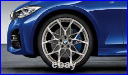 BMW Genuine M Performance RDC Complete Wheel Set Summer Ferric Grey 36112459546 BMW Genuine M Performance RDC Complete Wheel Set Summer Ferric Grey 36112459546
