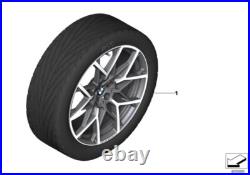 BMW Genuine M Performance RDC Complete Wheel Set Summer Ferric Grey 36112459546 BMW Genuine M Performance RDC Complete Wheel Set Summer Ferric Grey 36112459546