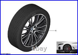 BMW Genuine M Performance RDC Wheel Rim Tyre Set Summer Black 20 36112459549