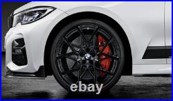 BMW Genuine M Performance RDC Wheel Rim Tyre Set Summer Matt Black 36112459620