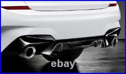 BMW Genuine M Performance Rear Bumper Trim Black High Gloss 51192455856