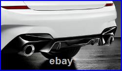 BMW Genuine M Performance Rear Bumper Trim Black High Gloss 51192455856 RRP £3