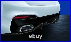 BMW Genuine M Performance Rear Bumper Trim Matt Black Paintable 51192412410