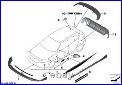 BMW Genuine M Performance Rear Diffuser Carbon Replacement Fits F40 51192467256