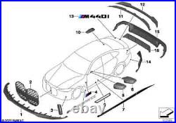 BMW Genuine M Performance Rear Diffuser Spoiler Carbon Replacement 51192455819