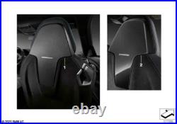 BMW Genuine M Performance Rear Panel Alcantara Carbon Open Pored 52105A40301 BMW Genuine M Performance Rear Panel Alcantara Carbon Open Pored 52105A40301