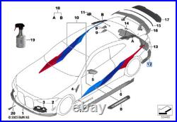 BMW Genuine M Performance Rear Right Winglet Carbon Fits G80 G80 LCI 51195A1B170