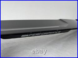 BMW Genuine M Performance Rear Spoiler Black High Gloss Replacement 51192462543