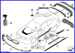 BMW Genuine M Performance Rear Spoiler Carbon Fits G42 G87 51195A51348 BMW Genuine M Performance Rear Spoiler Carbon Fits G42 G87 51195A51348
