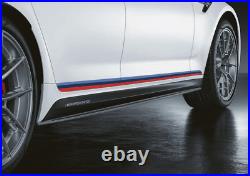 BMW Genuine M Performance Right Left Motorsport Strip Foil Fits F90 51145A12C42