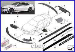 BMW Genuine M Performance Right Left Side Sill Foil Fits F82 F82 LCI 51142350706 BMW Genuine M Performance Right Left Side Sill Foil Fits F82 F82 LCI 51142350706