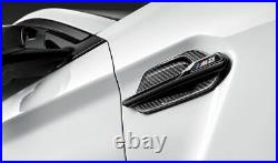 BMW Genuine M Performance Right Ornamental Grille Carbon 51712453942