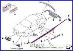 BMW Genuine M Performance Side Left Grille F87 Gloss Black Finish 51712407179