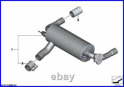 BMW Genuine M Performance Silencer Exhaust Replacement Fits F22 F23 18302286673 BMW Genuine M Performance Silencer Exhaust Replacement Fits F22 F23 18302286673