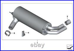 BMW Genuine M Performance Silencer Fits F30 LCI F31 LCI F32 F32 LCI 18302410797