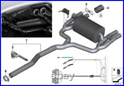 BMW Genuine M Performance Silencer With Flap System Fits F87 F87 LCI 18302454297