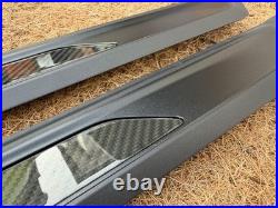 BMW Genuine M Performance Sill Trim Carbon Fits F21 F21 LCI F22 51472457829 Set