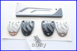 BMW Genuine M Performance Stainless Steel Pedal Cover Set Manual 35002232277