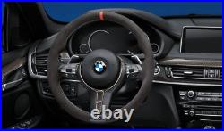 BMW Genuine M Performance Steering Wheel Cover Alcantara Carbon 32302345204