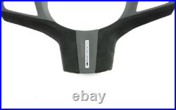 BMW Genuine M Performance Steering Wheel Cover Alcantara Carbon 32302463594 BMW Genuine M Performance Steering Wheel Cover Alcantara Carbon 32302463594