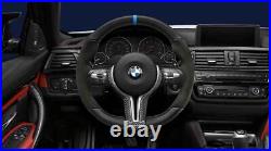 BMW Genuine M Performance Steering Wheel Cover Leather Carbon 32302459671 BMW Genuine M Performance Steering Wheel Cover Leather Carbon 32302459671