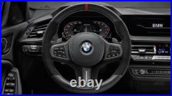 BMW Genuine M Performance Steering Wheel Cover Leather Carbon 32302471439 BMW Genuine M Performance Steering Wheel Cover Leather Carbon 32302471439