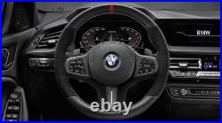 BMW Genuine M Performance Steering Wheel Cover Leather Carbon 32302471439 BMW Genuine M Performance Steering Wheel Cover Leather Carbon 32302471439